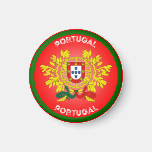 Portugal Heritage Emblem Magnet