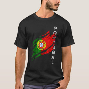 Portugal Heroic Flag Portuguese Pride Portuguese R T-Shirt
