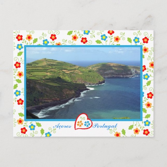 Portugal in Photos - Azores  Postcard (Front)