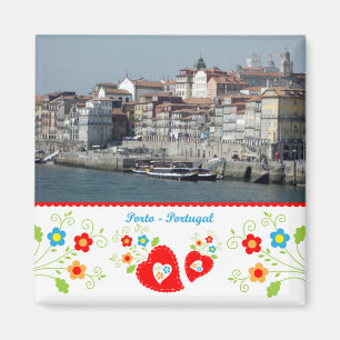 Portugal in photos - Oporto by the river Magnet