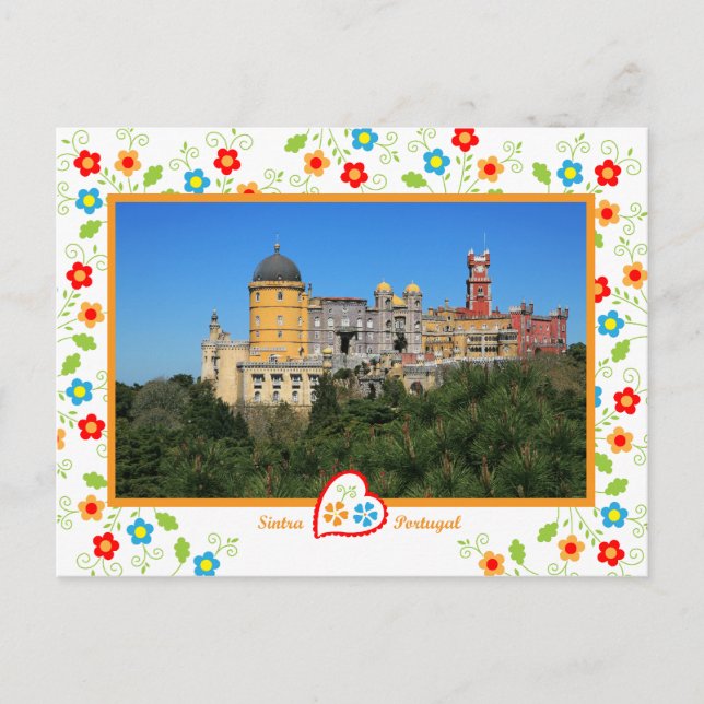 Portugal in photos - Penha Palace Postcard (Front)