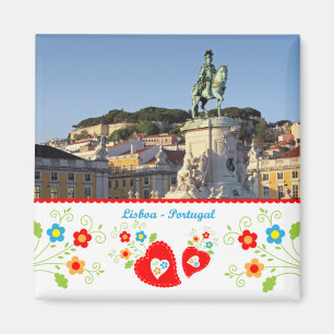 Portugal in photos - The city of Lisbon Magnet