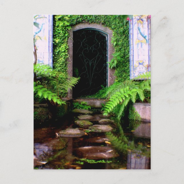 Portugal : Inviting Doorways Invitation Postcard (Front)