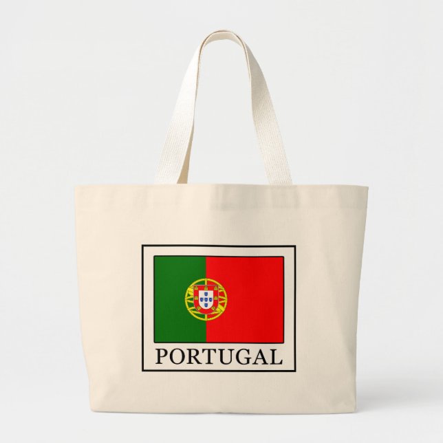 Portugal Large Tote Bag (Front)