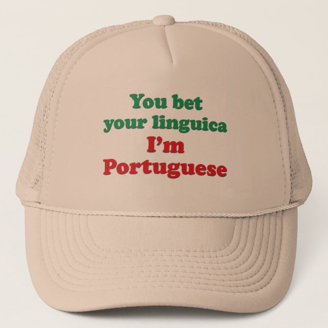 Portugal Linguica 2 Trucker Hat (Front)