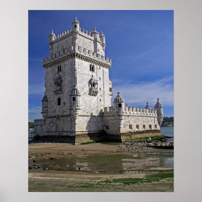Portugal, Lisbon. Belem Tower, a UNESCO World Poster (Front)