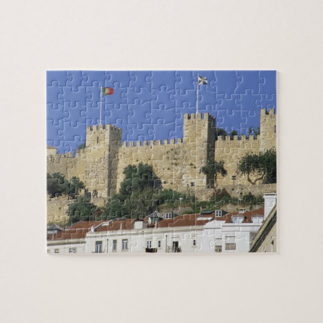 Portugal, Lisbon. Castelo de Sao Jorge. Jigsaw Puzzle (Horizontal)