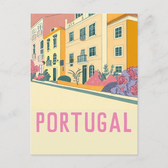 Portugal Lisbon Postcard (Front)