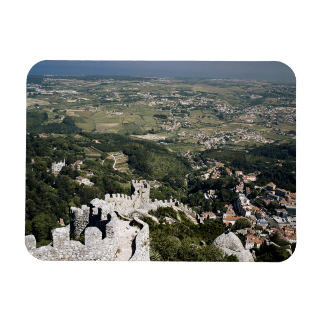 Portugal, Lisbon Province, Sintra, View From Magnet (Horizontal)