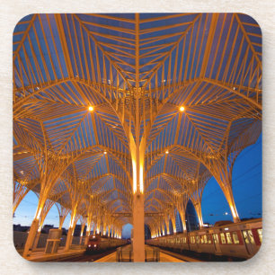 Portugal, Lisbon. View Of Modern Station Coaster