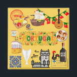 Portugal  magnet<br><div class="desc">From tiles to salt fish,  brighten up your day with symbols of beautiful Portugal.</div>