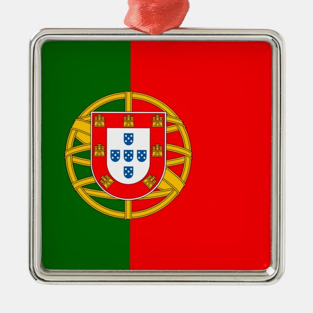 Portugal Metal Tree Decoration (Front)