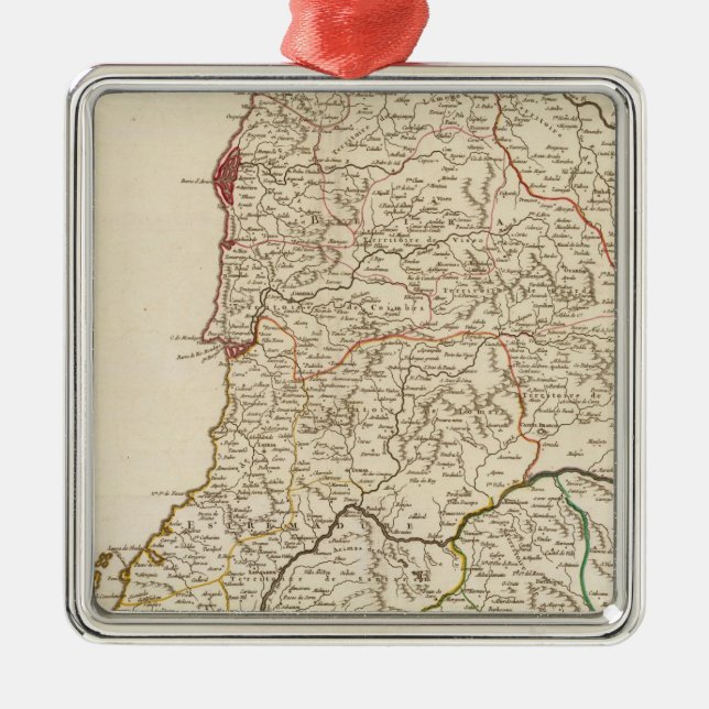 Portugal Metal Tree Decoration (Front)