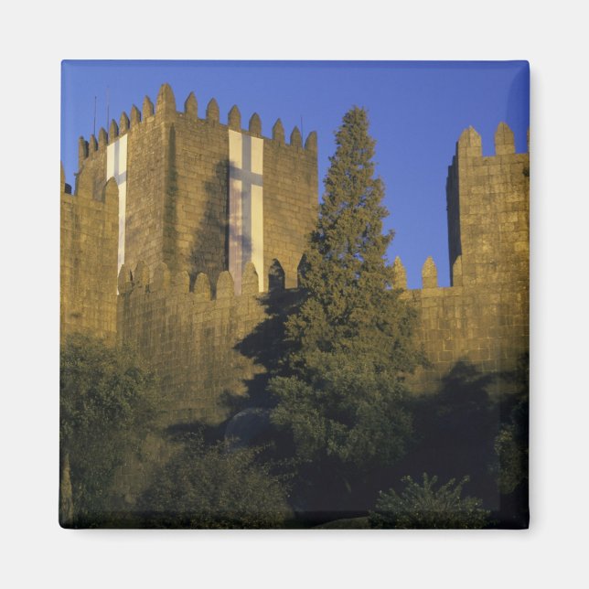 Portugal, Minho, Guimaraes. Castelo de Sao Magnet (Front)