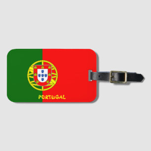 Portugal National Flag Patriotic Luggage Tag