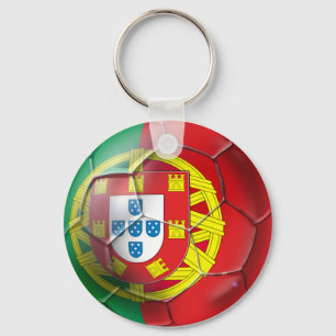 Portugal National football soccer team fans Tees Key Ring
