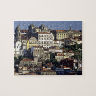 Portugal, Oporto (Porto). Historic houses and Jigsaw Puzzle