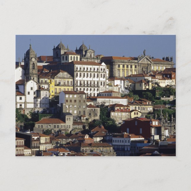 Portugal, Oporto (Porto). Historic houses and Postcard (Front)