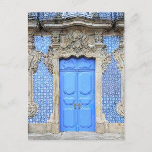 Portugal Palace Door Holiday Postcard