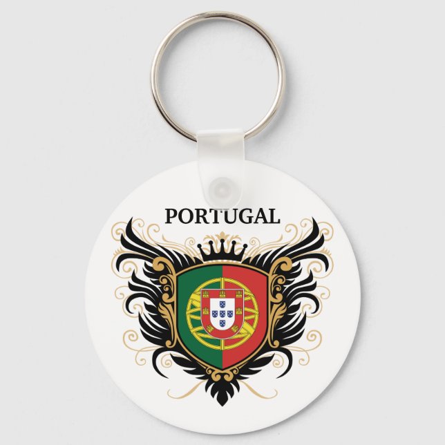 Portugal [personalize] key ring (Front)
