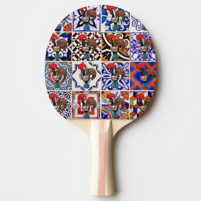 Portugal Ping Pong Paddle (Front)