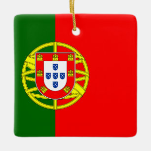 Portugal (Portuguese) Flag Ceramic Ornament