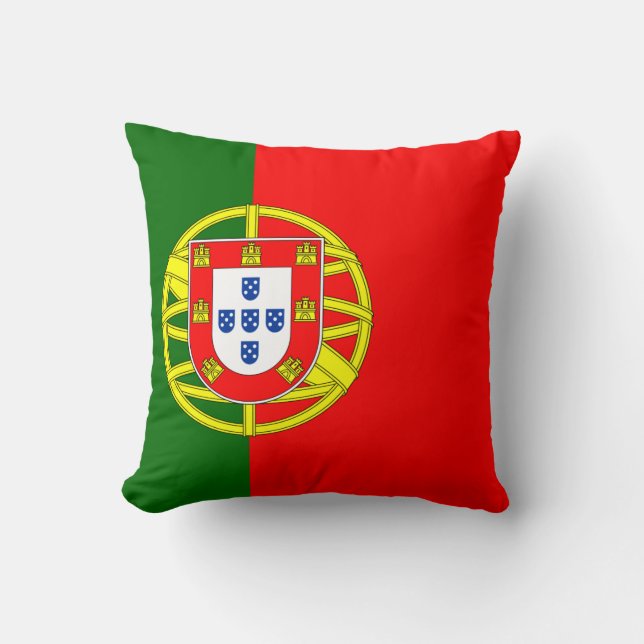 Portugal (Portuguese) Flag Cushion (Front)