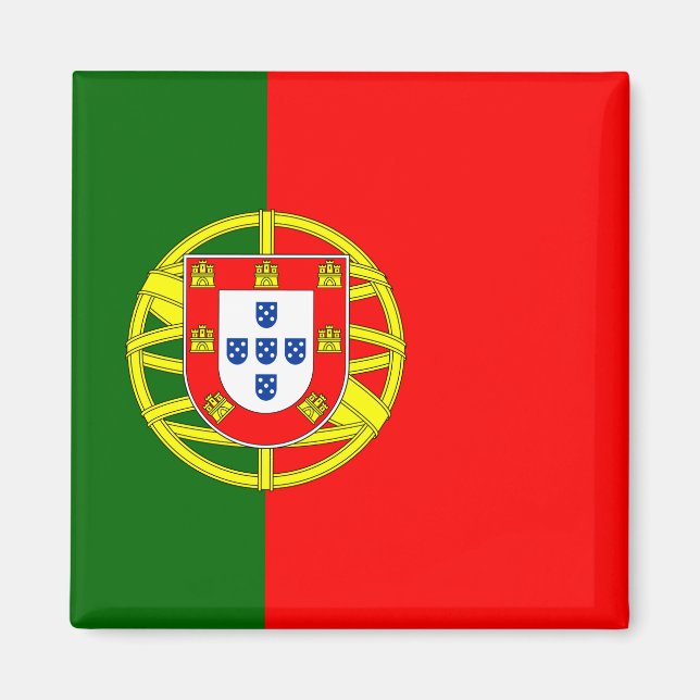 Portugal (Portuguese) Flag Magnet (Front)