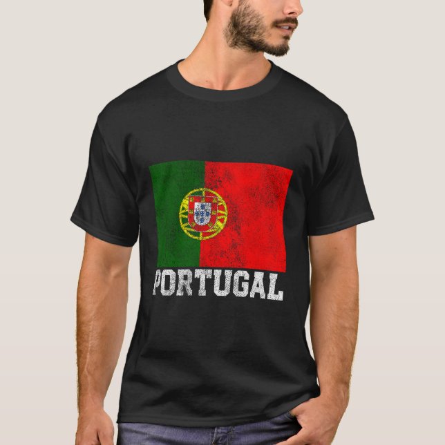 Portugal Portuguese Flag National Pride Family Roo T-Shirt (Front)