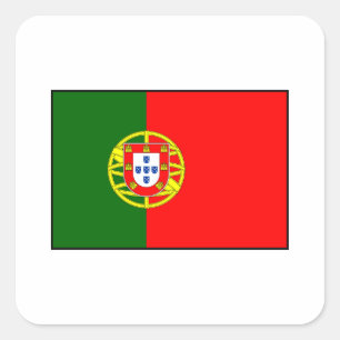 Portugal - Portuguese Flag Square Sticker