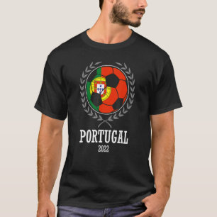 Portugal Portuguese Soccer Game Day  2022 Sports e T-Shirt