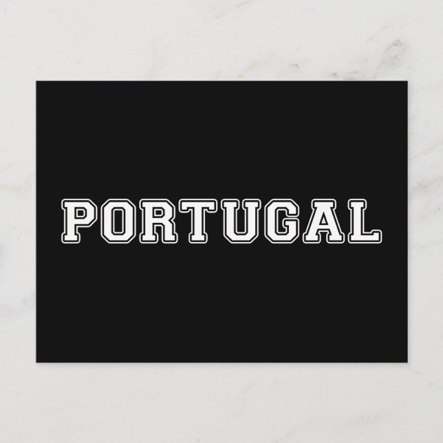 Portugal Postcard (Front)
