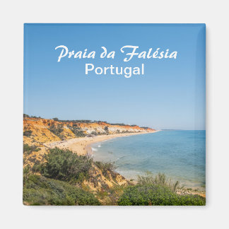 Portugal Praia da Falesia in the Algarve Souvenir Magnet