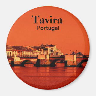 Portugal Roman Bridge in Tavira Souvenir Magnet