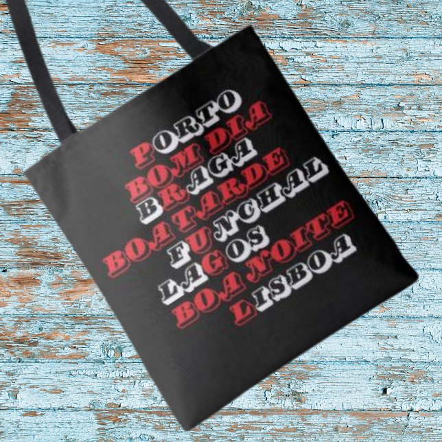 Portugal Shopping Bag Tote. Good morning (Creator Uploaded)