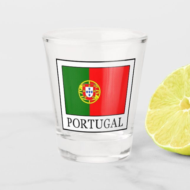 Portugal Shot Glass (Front)
