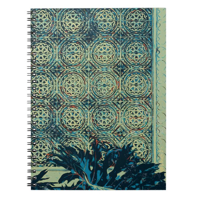 Portugal Sintra Azulejos tiles Notebook (Front)
