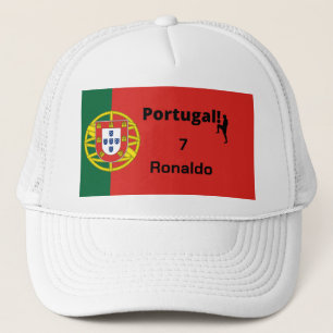Portugal Soccer, customisable Trucker Hat