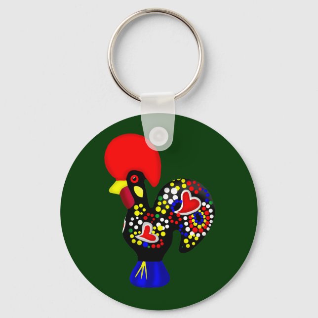 Portugal Soccer Key Ring (Front)