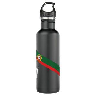 Portugal Soccer Number 7 Portugese Football Sports 710 Ml Water Bottle
