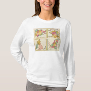 Portugal, Spain, Germany, England, Scottland T-Shirt