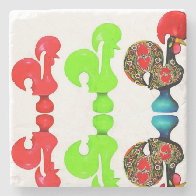 Portugal Stone Coaster (Front)