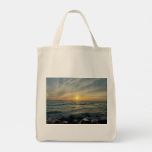 Portugal Sunset Serenity Tote Bag