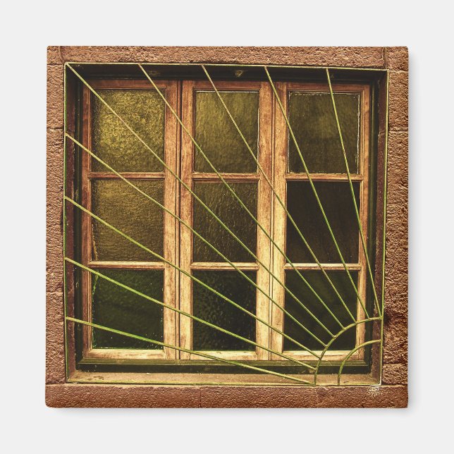 Portugal : Sunshine Window Magnet (Front)