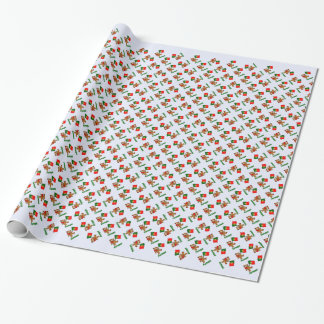 Portugal Teddy Bear  Wrapping Paper