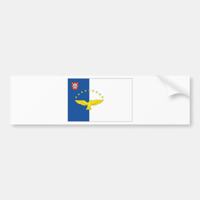 Portugal The Azores Bumper Sticker (Front)