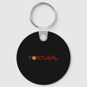 Portugal Travel Vacation Iberian Pride Portuguese Key Ring