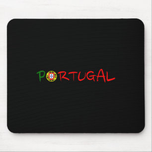 Portugal Travel Vacation Iberian Pride Portuguese Mouse Mat