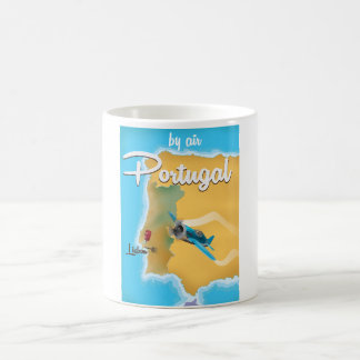 Portugal vintage travel poster coffee mug