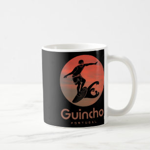 Portugal Windsurfing Surfing Surfers Praia Do Guin Coffee Mug
